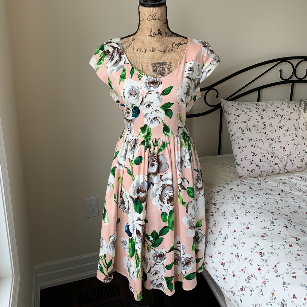 Floral dress from BOUTIQUE 1861